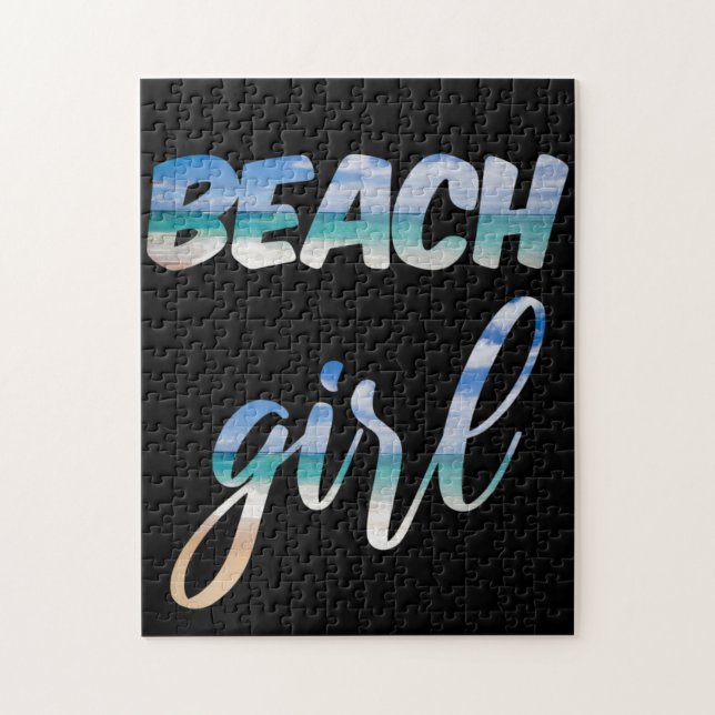 Beach Girl Puzzle (Vertikal)