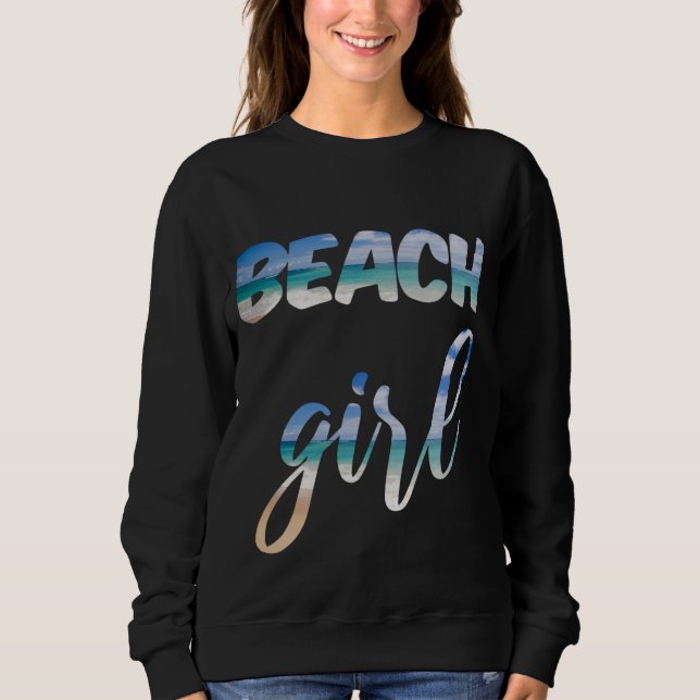 Beach Girl Sweatshirt (Vorderseite)