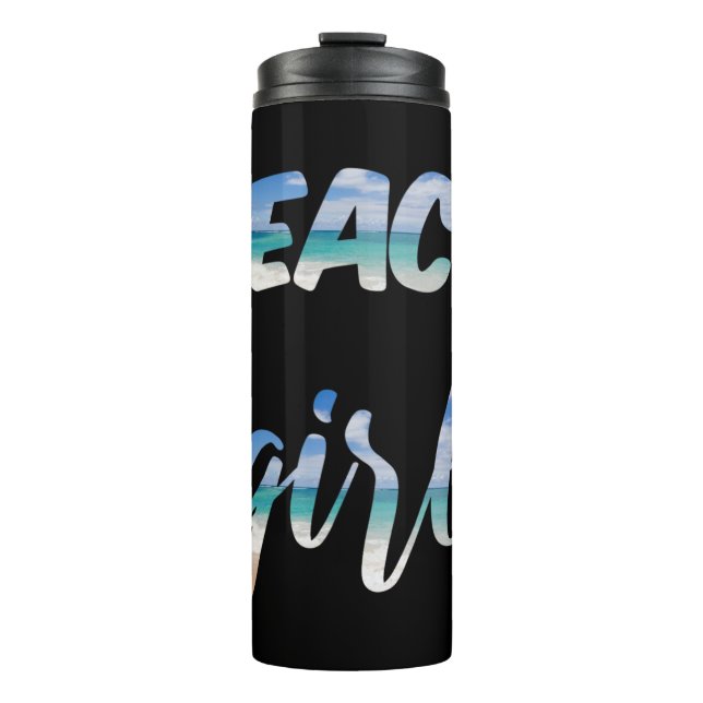 Beach Girl Thermosbecher (Vorderseite)