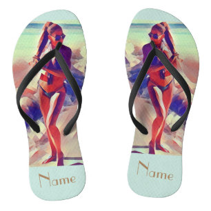 Beach Girl Thunder_Cove Flip Flops