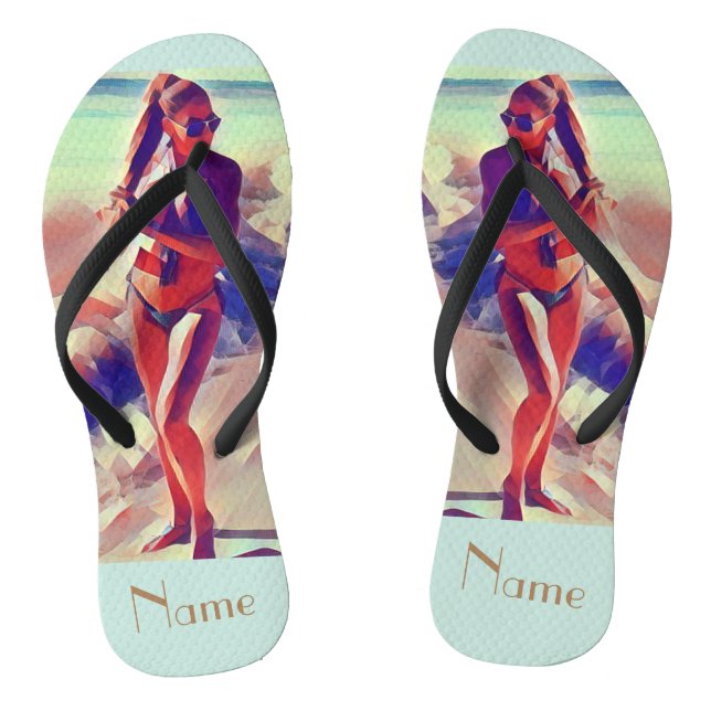 Beach Girl Thunder_Cove Flip Flops (Fußbett)
