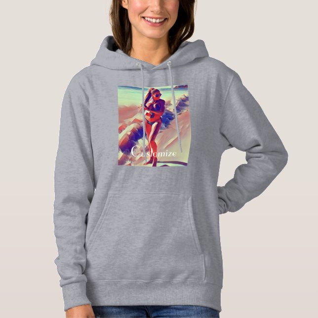 Beach Girl Thunder_Cove Hoodie (Vorderseite)