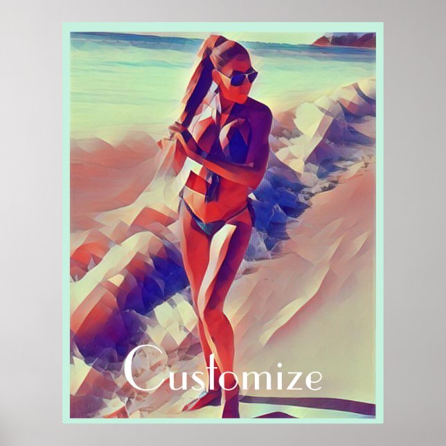 Beach Girl Thunder_Cove Poster (Vorne)