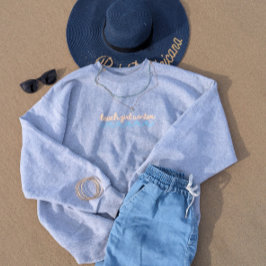 Beach Girl Winter Sweatshirt