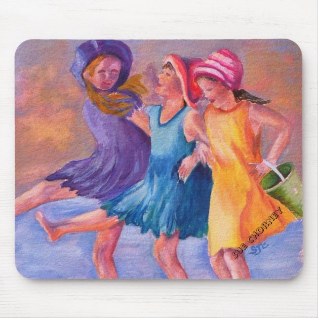BEACH GIRLFRIENDS MOUSEPAD (Vorne)