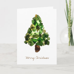 Beach Glass Card Feiertagskarte