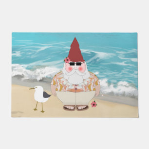 Beach Gnome Doormat Fußmatte
