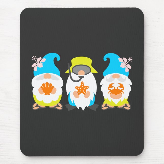 Beach Gnomes-52521 Mousepad (Vorne)