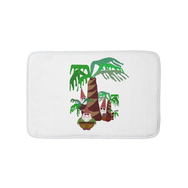 Beach Gnomes Bathmat Badematte (Vorderseite)