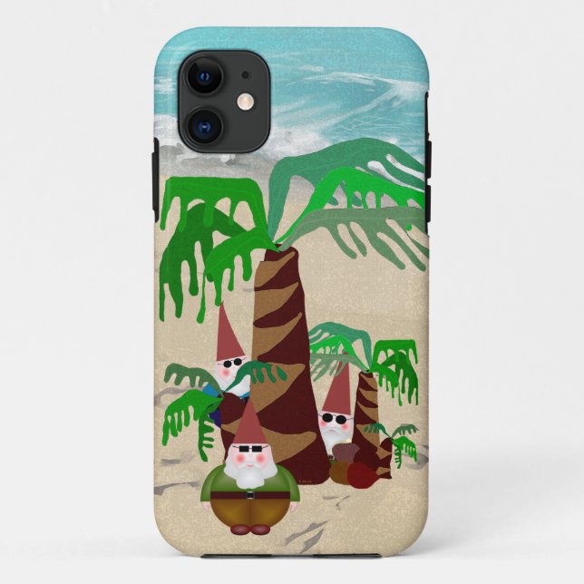 Beach Gnomes Case-Mate iPhone Hülle (Rückseite)
