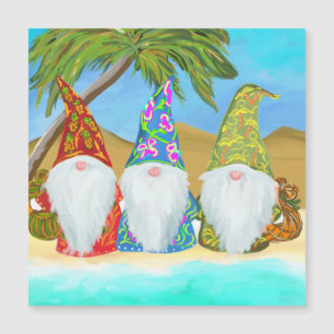 BEACH GNOMES MAGNETKARTE