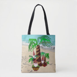 Beach Gnomes Tote Bag