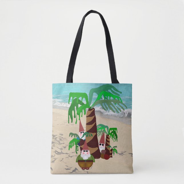 Beach Gnomes Tote Bag (Vorderseite)