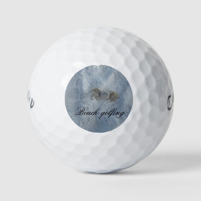 Beach-Golf Golfball (Vorderseite)