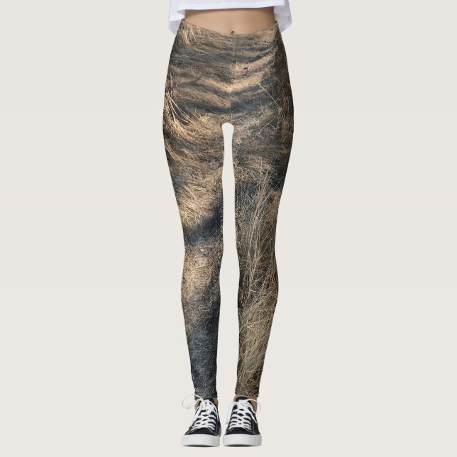 Beach Grass - Landschaft Leggings (Vorderseite)