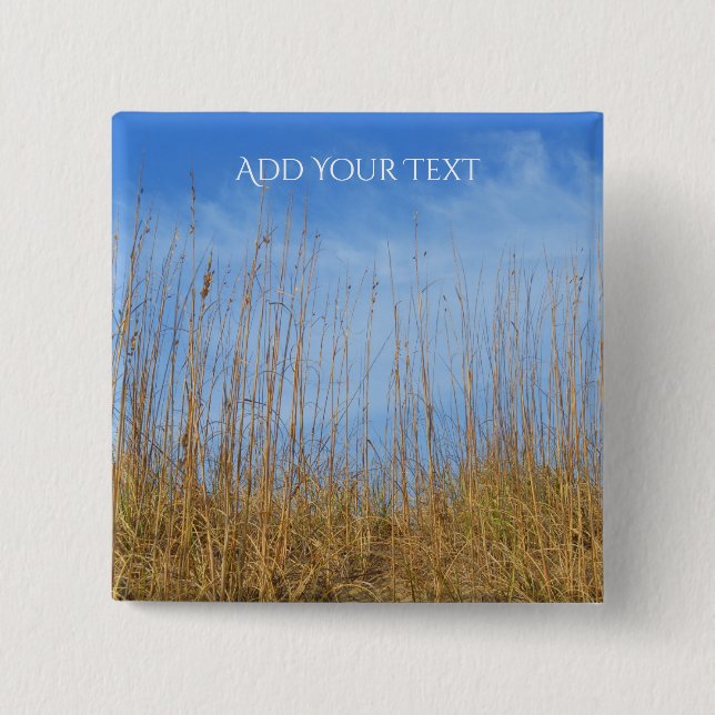 Beach Grass von Shirley Taylor Button (Vorderseite)