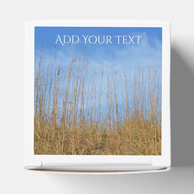 Beach Grass von Shirley Taylor Geschenkschachtel (Oben)