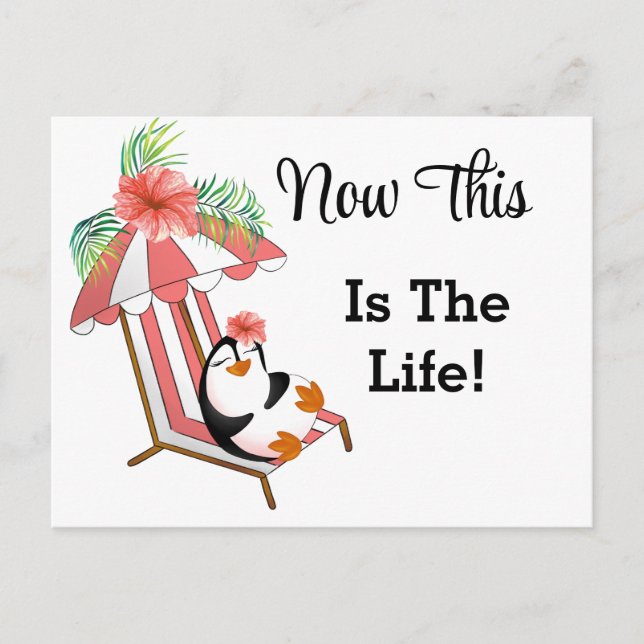 Beach Gruß Postkarte (Vorderseite)