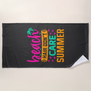 Beach Hair Keine Sorge Sommer-54804 Strandtuch