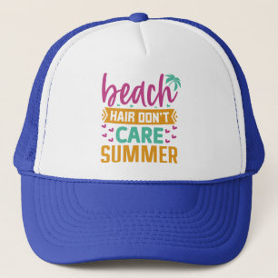 Beach Hair Keine Sorge Sommer-54804 Truckerkappe