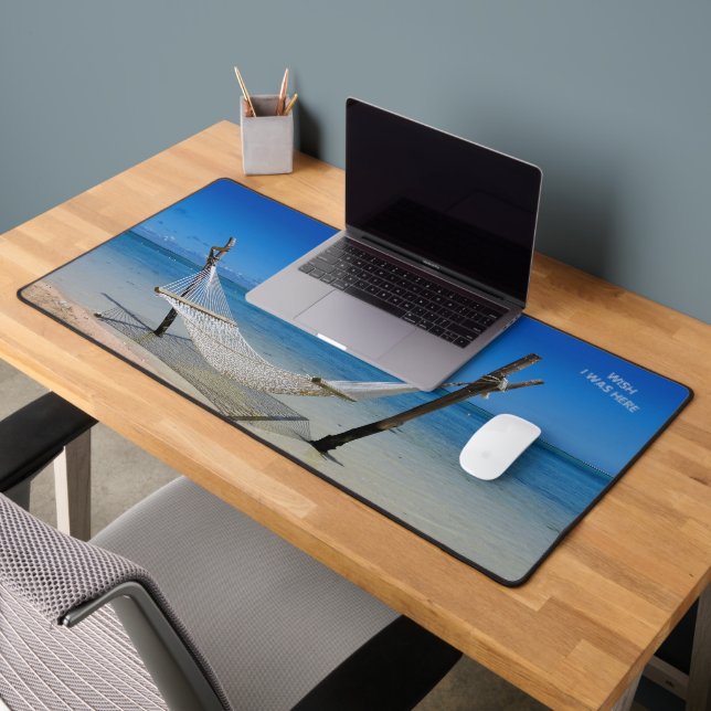Beach Hammock Desk Mat Schreibtischunterlage (Büro 2)
