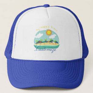 Beach Happy Place Thunder_Cove Truckerkappe