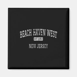 Beach Haven West New Jersey Nj Vintage Magnet