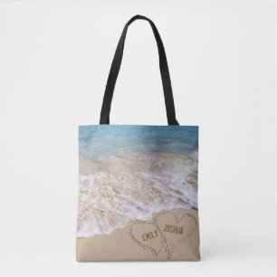 Beach Hearts im Ocean Sand