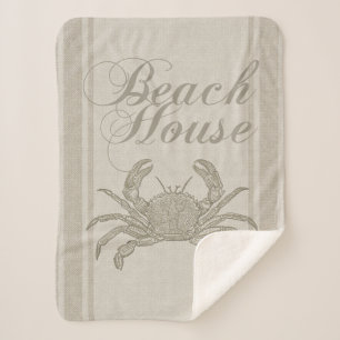 Beach House Crab Seashore Sherpadecke