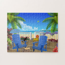 Beach House Erweg | Tropisches Paradies Puzzle