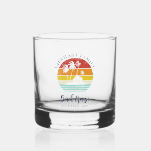 Beach House Familienurlaub Swag Halten Sie sich an Whiskyglas
