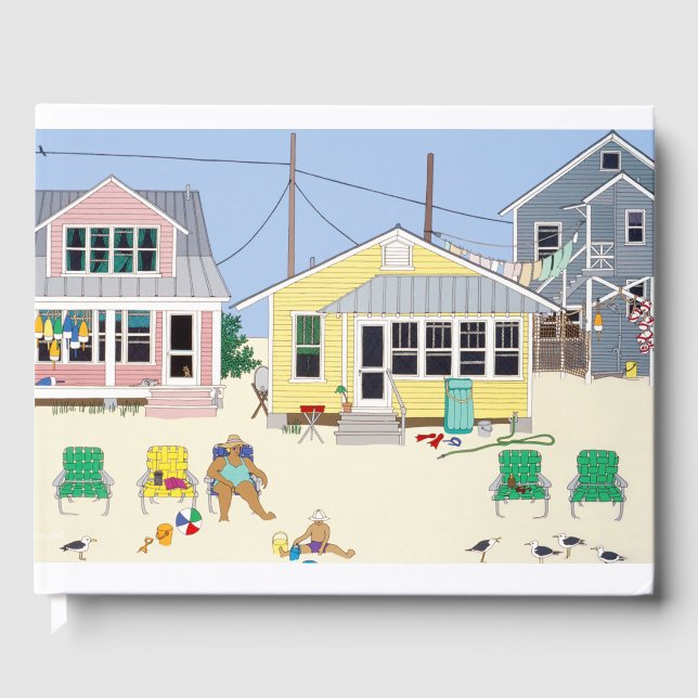 Beach House Gästebuch (Vorderseite)