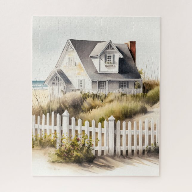 Beach House Jigsaw Puzzle (Vertikal)