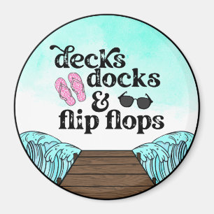 Beach House Kühlschrank Magnet