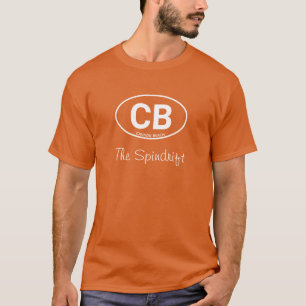 Beach House Orange 2 Letter Oval Cannon Beach T-Shirt