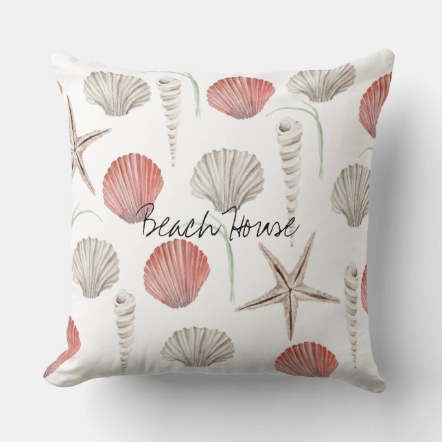 Beach House Pillow Kissen (Vorderseite)