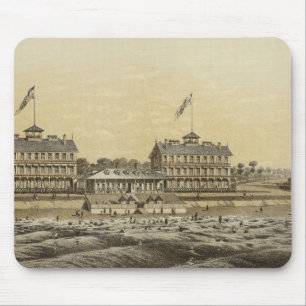 Beach House, Sea Girt, Monmouth Co., NJ Mousepad