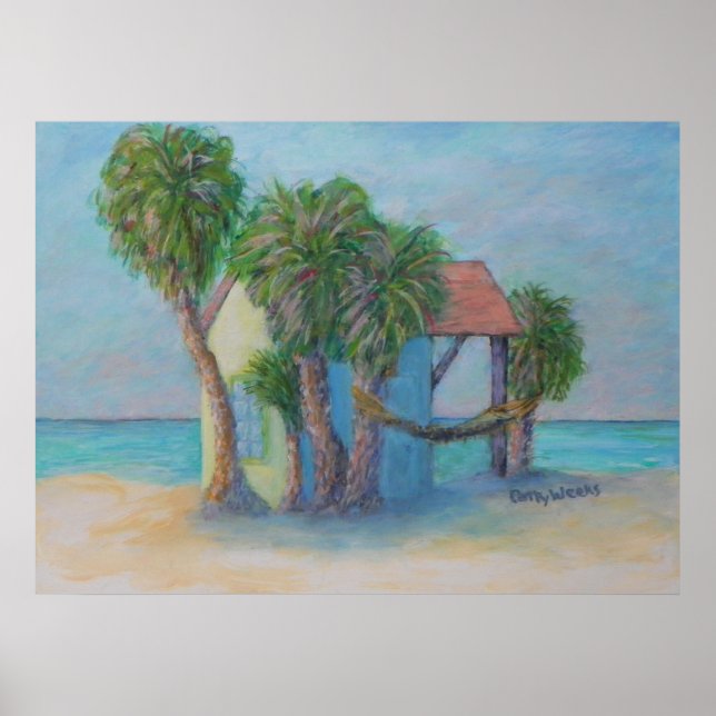 BEACH HUT Poster (Vorne)