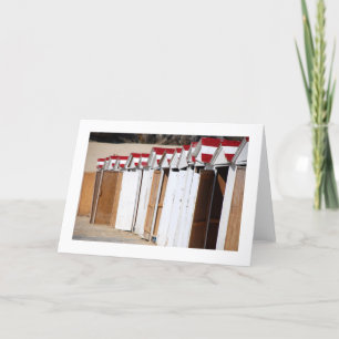 BEACH HUTS Card Karte