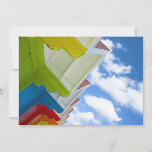 Beach Huts Einladung