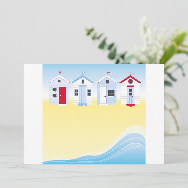Beach Huts Einladungen (Von Creator hochgeladen)