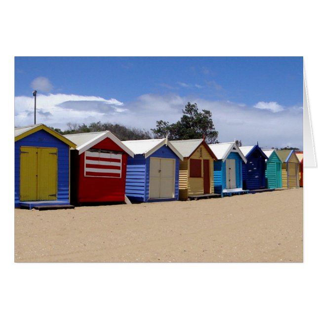 Beach Huts Melbourne 2 (Vorderseite (Horizontal))