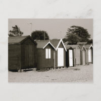 Beach Huts, Mersea Island, Essex, England
