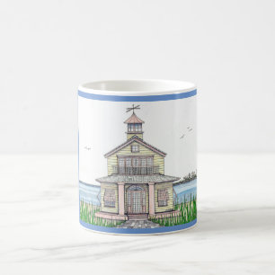 Beach Hütte Blue 11oz Tasse