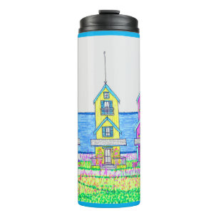 Beach Hütte Trio 2 Thermal Tumbler Thermosbecher