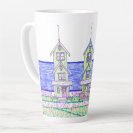 Beach Hütte Trio Große Latte Tasse