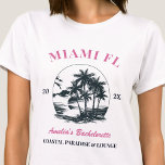 Beach Junggeselinnen-Abschied Girls Wochenendreise T-Shirt<br><div class="desc">Lassen Sie sich mit diesem atemberaubenden Junggeselinnen-Abschied am Strand, personalisierten T - Shirt, von Ihrem bevorstehenden Junggeselinnen-Abschied verwöhnen. Ob Sie einen Badeurlaub, einen Mädchenurlaub oder einen Junggeselinnen-Abschied der besten Freunde verbringen möchten, diese T - Shirt sind die perfekte Ergänzung zu Ihrem unvergesslichen Aufenthalt. Fügen Sie Ihrem Junggeselinnen-Abschied eine persönliche Touch...</div>