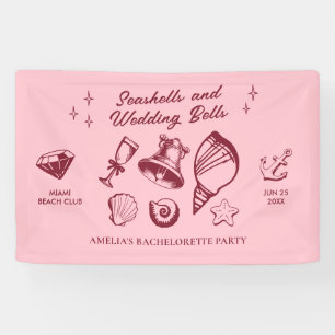 Beach Junggeselinnen-Abschied Seashells Wedding Be Banner