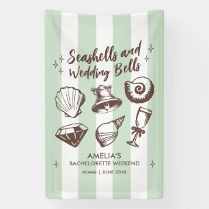 Beach Junggeselinnen-Abschied Seashells Wedding Be Banner