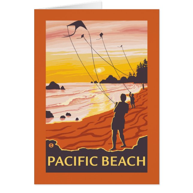 Beach & Kites - Pacific Beach, Washington (Vorne)